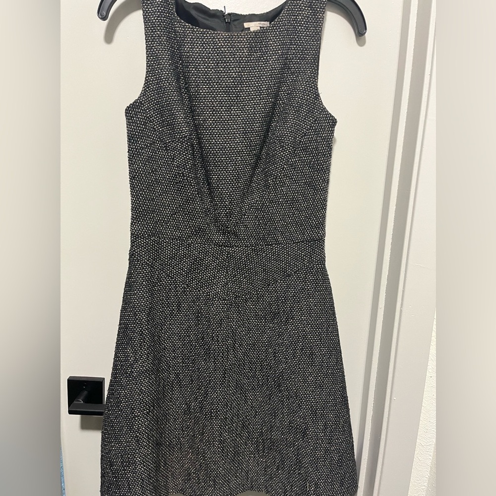 Halogen Tweed Fit and Flare Dress